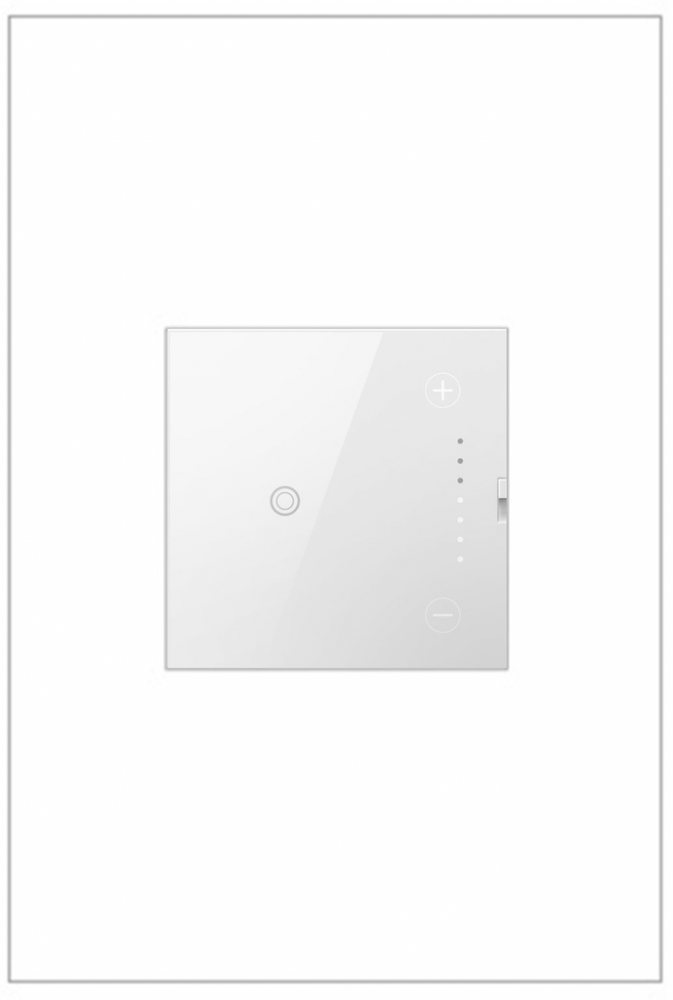 adorne? 0-10V Touch Dimmer, White, with Microban?