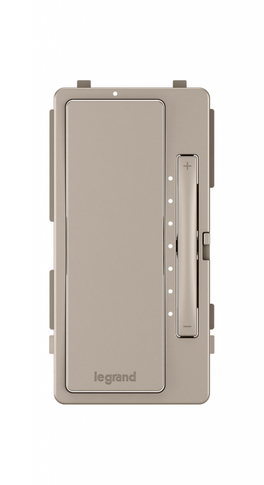 radiant? Interchangeable Face Cover for Multi-Location Master Dimmer, Nickel