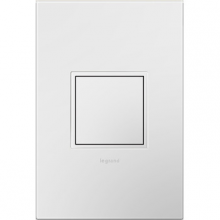 Legrand ARPTR151GW2WP - adorne? Pop-Out Outlet with Gloss White Wall Plate, White