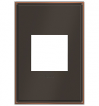 Legrand AWC1G2OB4 - adorne? Oil-Rubbed Bronze One-Gang Screwless Wall Plate