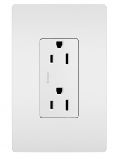 Legrand 885TRSW - radiant? Self-Grounding Tamper-Resistant Outlet, White