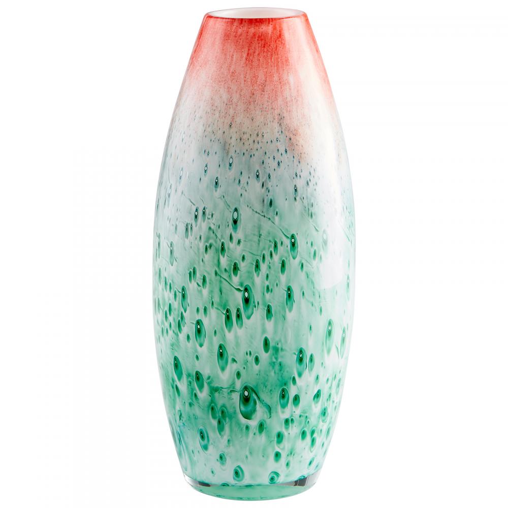 Macaw Vase|Red& Green-SM