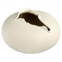  11404 - Tambora Vase | White -Lg