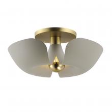 Maxim 11399SGSBR - Poppy-Flush Mount