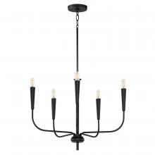  24815BK - Vela-Single-Tier Chandelier