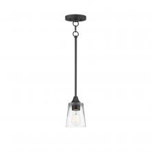Maxim 92880CLBK - Hudson-Mini Pendant