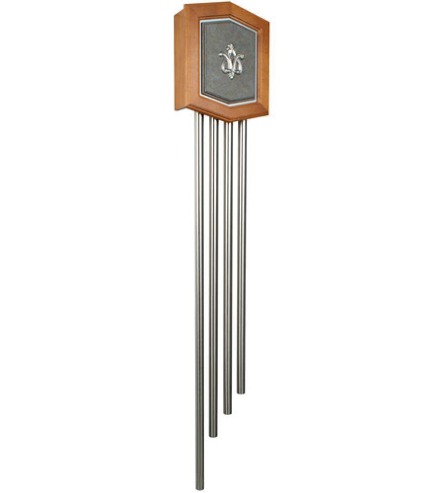 Westminster Decorative 4 Tube Long Chime in Pewter
