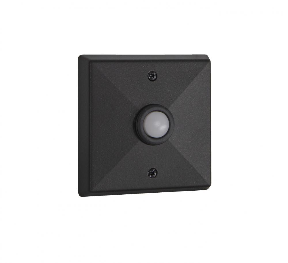 Surface Mount LED Lighted Push Button in Espresso