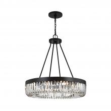  ALI-B2010-CZ - Alister 10 Light Charcoal Bronze Chandelier