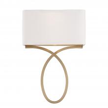  BRK-A3702-VG - Brinkley 2 Light Vibrant Gold Sconce