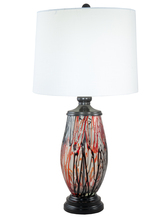Dale Tiffany AT18324 - Halen Painted Crystal Table Lamp