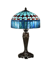 Dale Tiffany TT19053 - Indie Diamond Tiffany Table Lamp