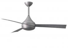 Matthews Fan Company DA-BS-BW - Donaire wet location 3-Blade paddle fan constructed of 316 Marine Grade Stainless Steel