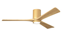 Matthews Fan Company IR3HLK-TB-LM-60 - Irene-3HLK - 60" Three Blade Flush Mount Paddle Fan - 5CCT Integrated LED - Textured Bronze Fini