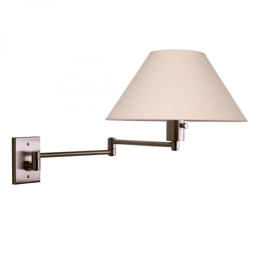 Imago Pared - Swing Arm Sconce - Brushed Nickel