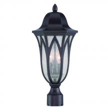 Acclaim Lighting 39817ORB - Milano Collection Post Lantern 3-Light Outdoor Oil Rubbed Bronze Light Fixture