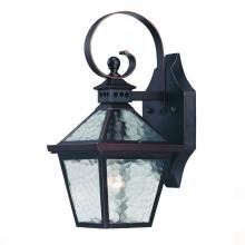  7652ABZ - Bay Street Collection Wall-Mount 1-Light Outdoor Architectural Bronze Light Fixture