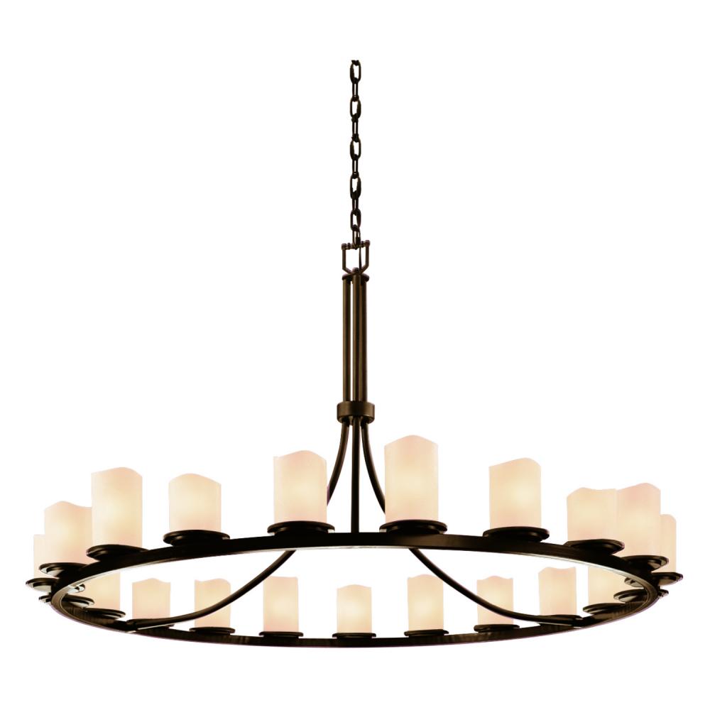 Dakota 21-Light 1-Tier Ring LED Chandelier