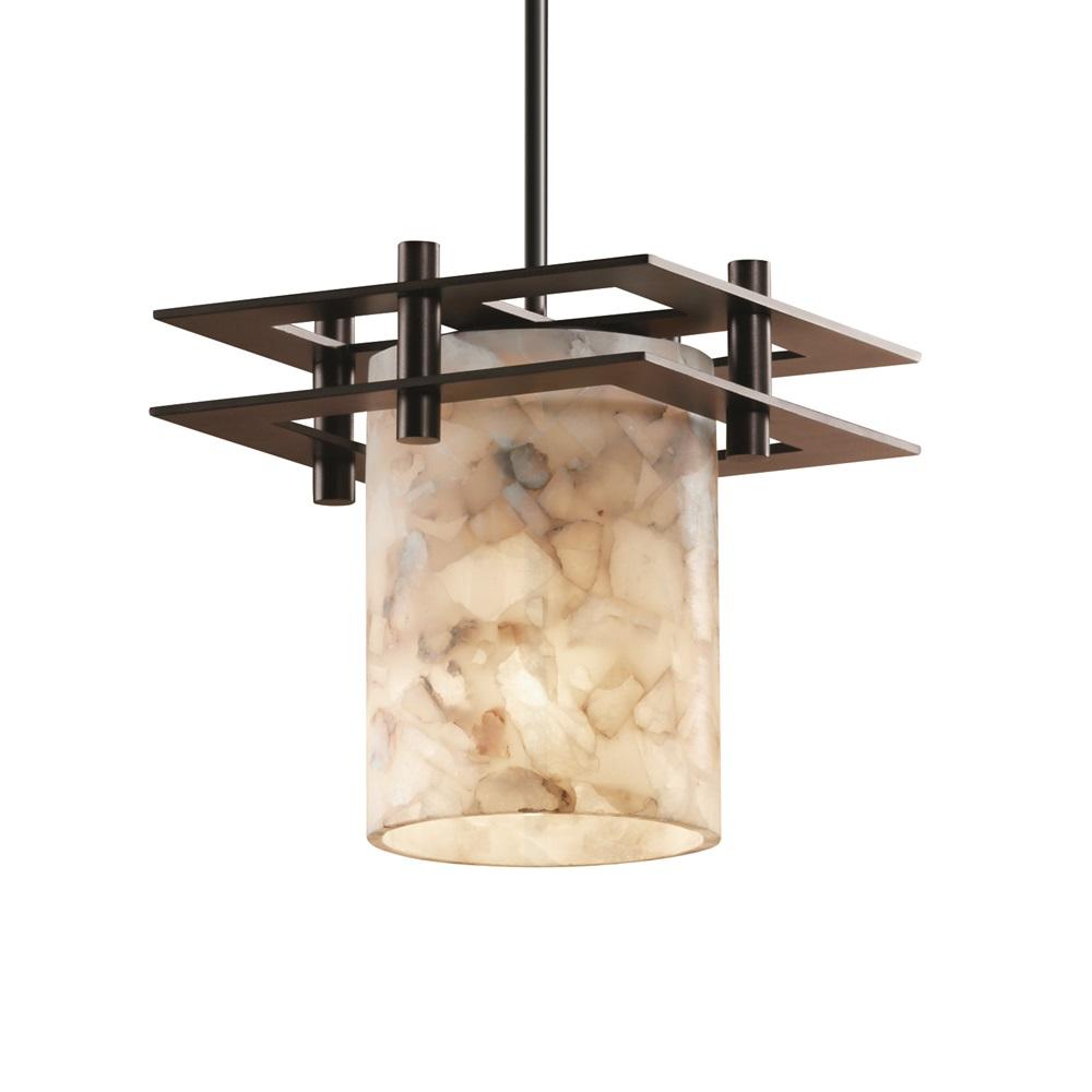 Metropolis 1-Light Small Pendant (2 Flat Bars)