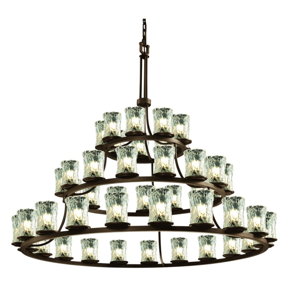 Dakota 45-Light 3-Tier Ring LED Chandelier