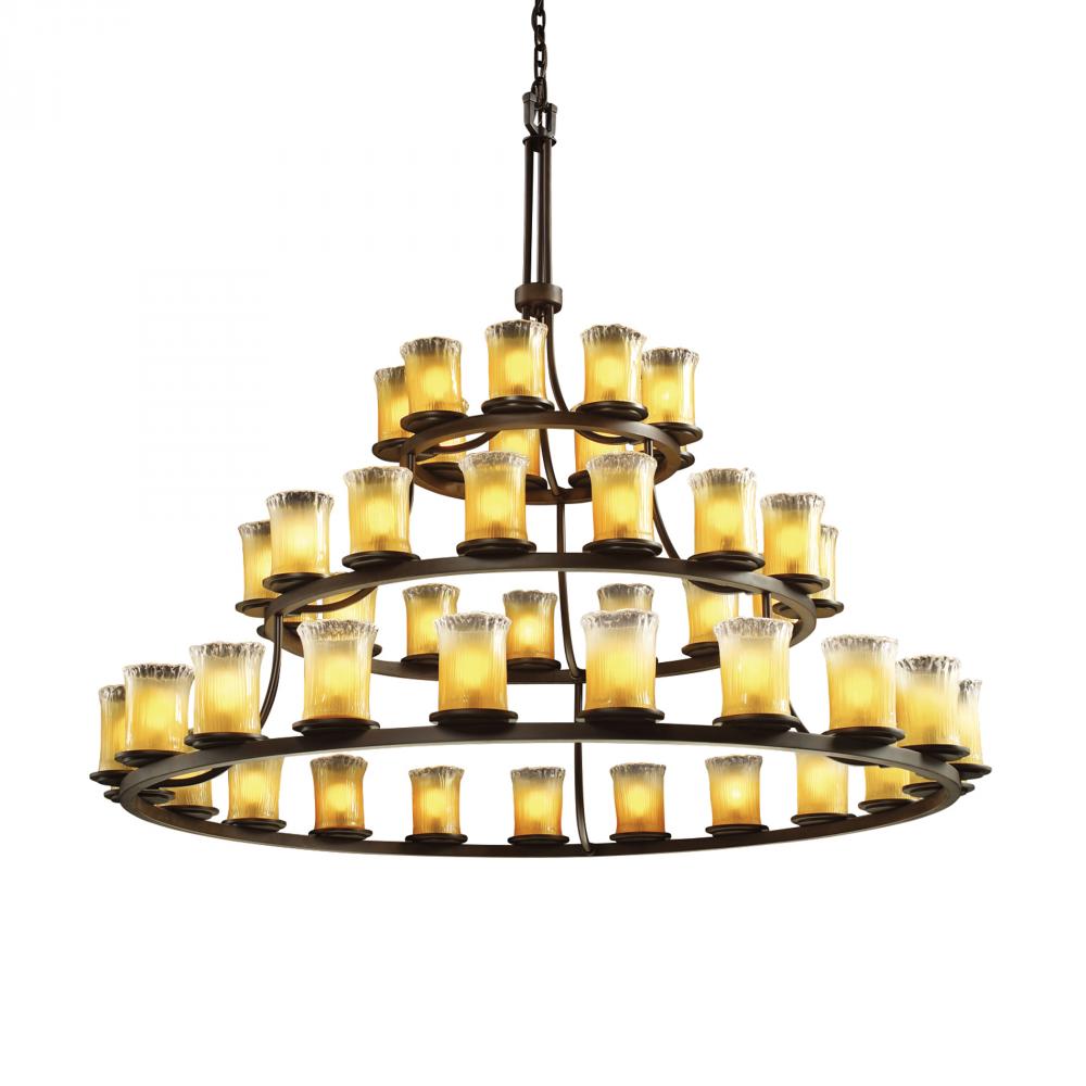 Dakota 45-Light 3-Tier Ring LED Chandelier