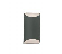 Justice Design Group CER-5750-PWGN - Small ADA Tapered Cylinder Wall Sconce
