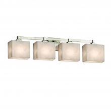 Justice Design Group CLD-8434-55-NCKL-LED4-2800 - Regency 4-Light LED Bath Bar