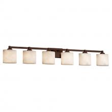 Justice Design Group CLD-8436-30-DBRZ-LED6-4200 - Regency 6-Light LED Bath Bar