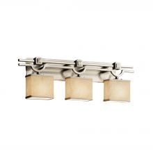 Justice Design Group FAB-8503-55-CREM-NCKL - Argyle 3-Light Bath Bar