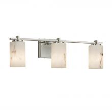 Justice Design Group FAL-8443-10-NCKL - Era 3-Light Bath Bar