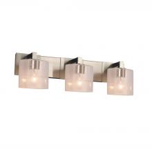 Justice Design Group FSN-8923-30-SEED-NCKL-LED3-2100 - Modular 3-Light LED Bath Bar