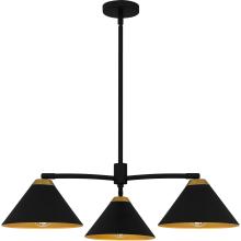  ALS5032MBK - Alscott 3-Light Matte Black Chandelier