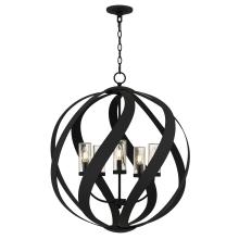 Quoizel BMS2826EK - Blacksmith 5-Light Earth Black Pendant Light
