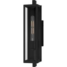  DLE8405MBK - Dale 1-Light Matte Black Outdoor Wall Lantern