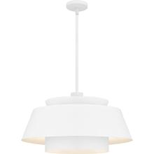  LMI2824W - Lumi 3-Light Matte White Pendant