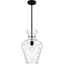  QMP6806MBK - Hollis 1-Light Matte Black Pendant