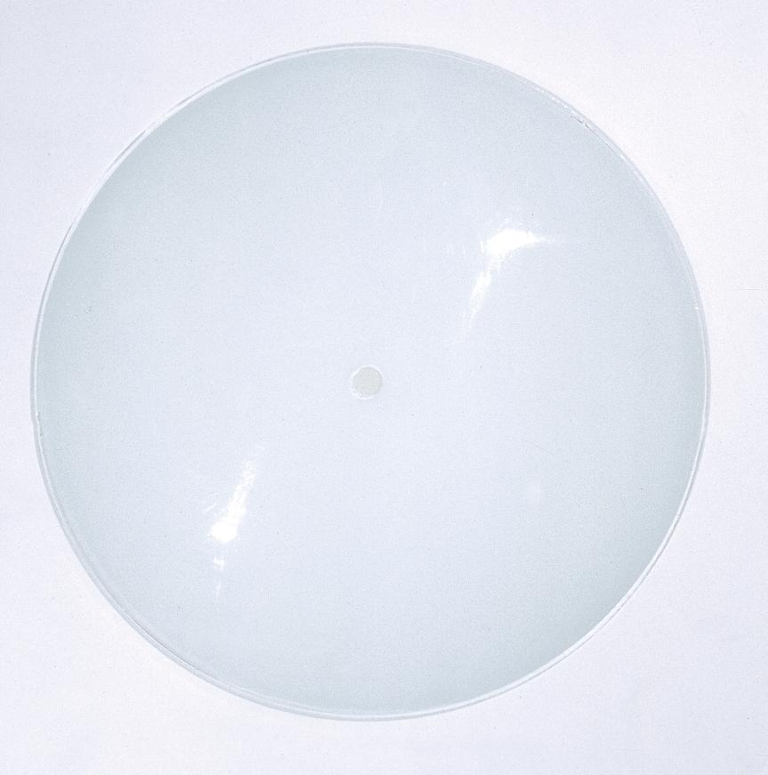 Round White Diffuser; 13 inch Diameter; Glass Globe Shade; White