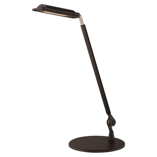 LED Desk Lamp; 8.4W; 4000K; 600 Lumens; Black Finish