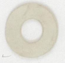 Satco Products Inc. 90/156 - Rubber Washer; 1/8 IP Slip; White Finish; 2" Diameter