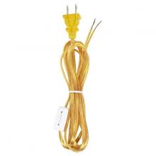 Satco Products Inc. 90/1584 - 8 Ft. Cord Sets with Line Switches All Cord Sets - Molded Plug Tinned tips 3/4" Strip with