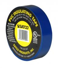 Satco Products Inc. 90/1909 - PVC Electrical Tape; 3/4" x 60 Foot; Blue