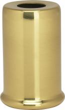 Satco Products Inc. 90/2225 - Solid Brass Spacer; 7/16" Hole; 1-1/2" Height; 7/8" Diameter; 1" Base Diameter;