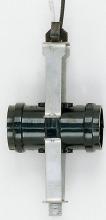 Satco Products Inc. 90/432 - Phenolic Twin Cluster; Snap-On Top; 2-3/8" Top Bracket And Snap; 8" AWM B/W Leads 105C;