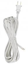 Satco Products Inc. 90/491 - 18/2 SPT-2-105C All Cord Sets - Molded Plug - Tinned Tips 3/4' Strip with 2' Slit 150 Ctn.15
