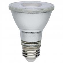 Satco Products Inc. S11496 - 7 Watt Econo LED PAR20; 5000K; 35 Degree Beam Angle; Medium Base; 120-277 Volt; Silver Finish