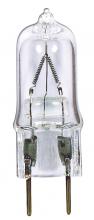 Satco Products Inc. S3540 - 35 Watt; Halogen; T4; Clear; 2000 Average rated hours; 380 Lumens; Bi Pin G8 base; 120 Volt; Carded