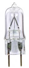 Satco Products Inc. S3542 - 75 Watt; Halogen; T4; Clear; 2000 Average rated hours; 1250 Lumens; Bi Pin G8 base; 120 Volt; Carded