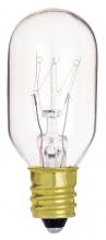 Satco Products Inc. S4718 - 15 Watt T7 Incandescent; Clear; 2500 Average rated hours; 95 Lumens; Candelabra base; 130 Volt;