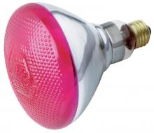 Satco Products Inc. S5007 - 100 Watt BR38 Incandescent; Pink; 2000 Average rated hours; Medium base; 230 Volt