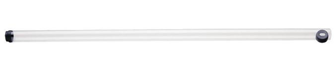 48 Inch T8 Linear Fluorescent Tube Guard, Clear
